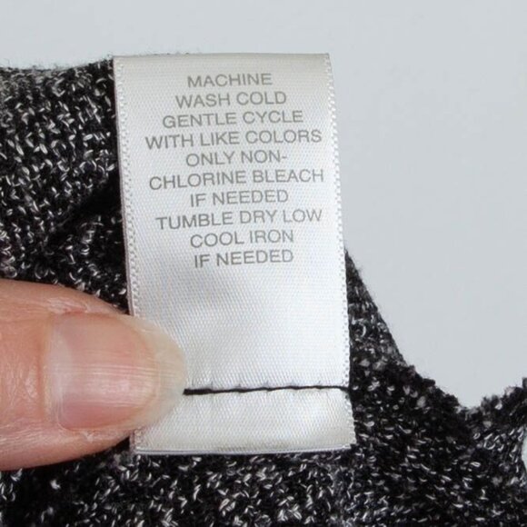 Chirstopher & Banks Womens Tweed Maxi Skirt Size 12 Flowy Academic Professional - Picture 8 of 8